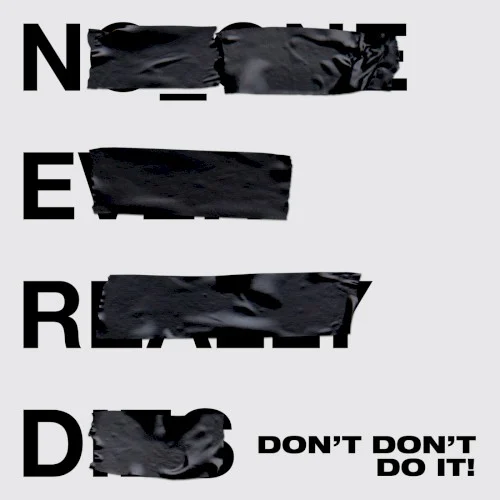 Kendrick Lamar: Don't Don't Do It! single cover