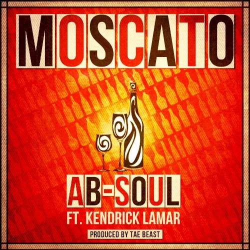 Kendrick Lamar: Moscato single cover