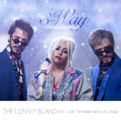Lady Gaga: 3-Way (The Golden Rule) single cover