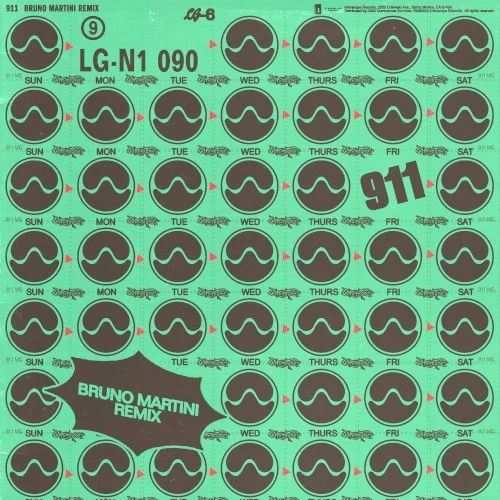 Lady Gaga: 911 (Bruno Martini remix) remix album cover