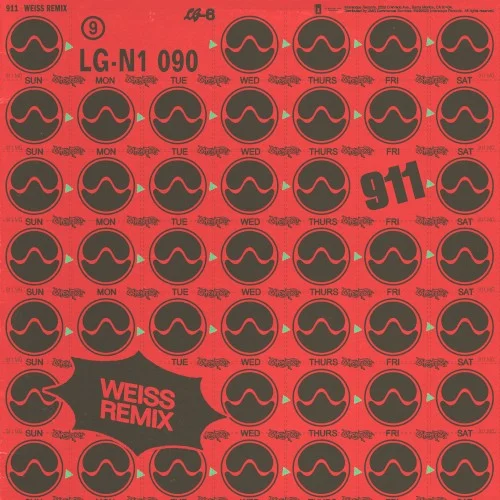 Lady Gaga: 911 (WEISS remix) remix album cover