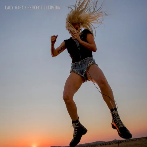 Lady Gaga: Perfect Illusion single cover