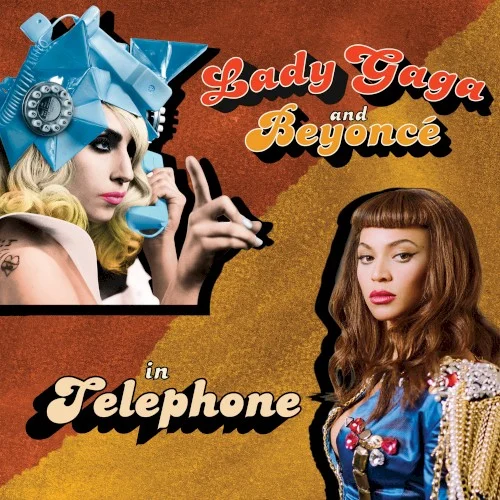 Lady Gaga: Telephone single cover