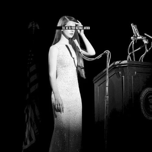 National Anthem single cover by Lana Del Rey, released July 6, 2012 on Polydor