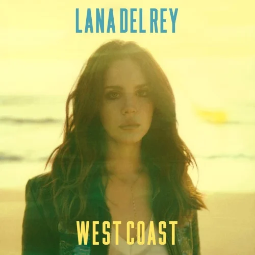 West Coast (radio mix) remix album cover by Lana Del Rey, released 2014 on URBAN