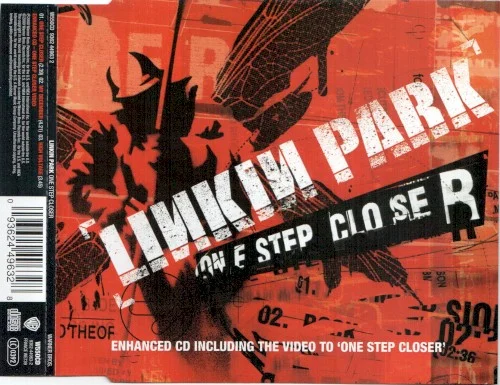 One Step Closer single cover by Linkin Park, released December 2000 on Warner Bros. Records, Warner Records