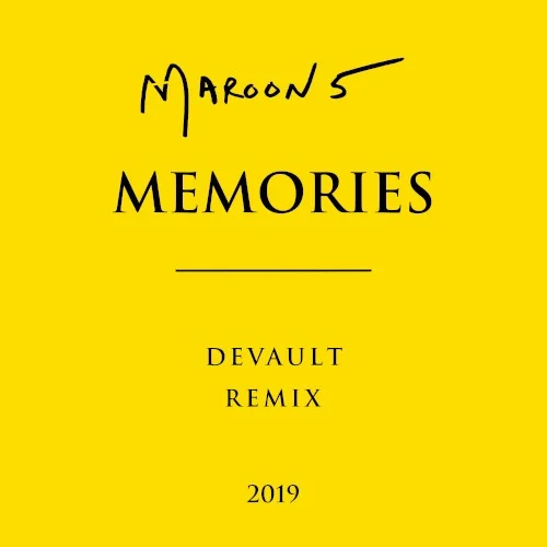 Maroon 5: Memories (Devault remix) remix album cover