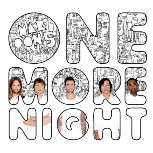 Maroon 5: One More Night single cover