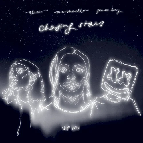 Chasing Stars single cover by Marshmello, released August 16, 2021 on 10:22PM, Astralwerks, Universal