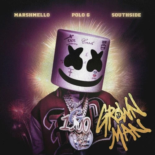 Grown Man single cover by Marshmello, released March 31, 2023