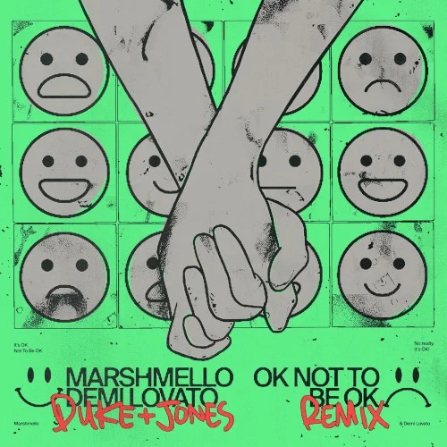 OK Not to Be OK (Duke & Jones remix) remix album cover by Marshmello, released October 2, 2020 on Joytime Collective