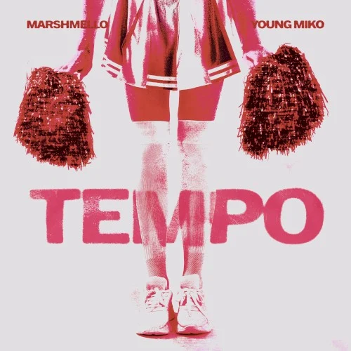 Tempo single cover by Marshmello, released August 17, 2023 on Sony Music | Latin