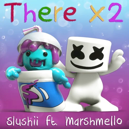 There X2 single cover by Marshmello, released February 2, 2018