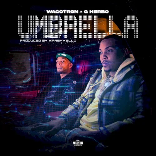 Umbrella single cover by Marshmello, released April 9, 2021 on Pick Six Records