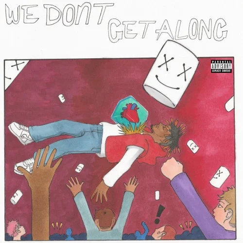 We Don’t Get Along single cover by Marshmello, released March 6, 2026 on Interscope Records