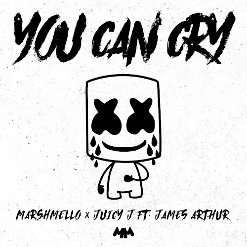 You Can Cry single cover by Marshmello, released May 4, 2018 on Columbia, Joytime Collective