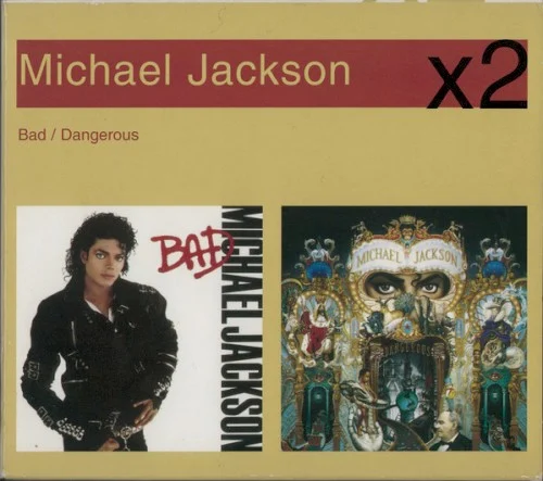 Michael Jackson: Bad / Dangerous compilation album cover