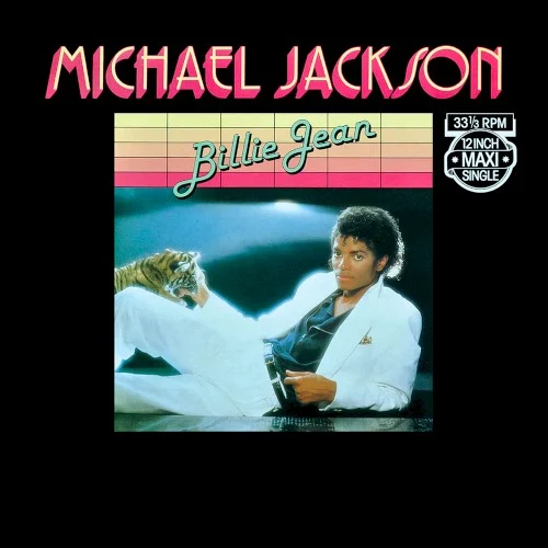 Michael Jackson: Billie Jean single cover