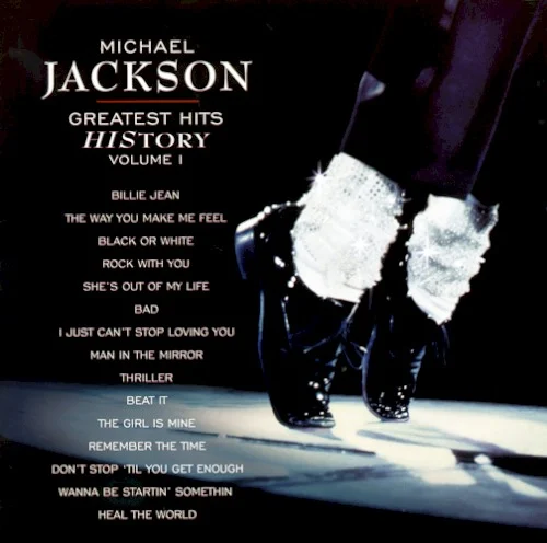 Michael Jackson: Greatest Hits: HIStory, Volume 1 compilation album cover
