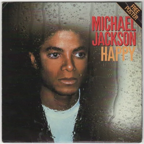 Michael Jackson: Happy single cover