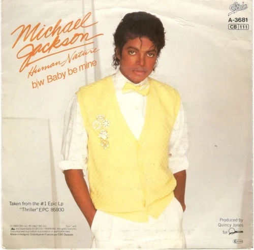 Michael Jackson: Human Nature single cover