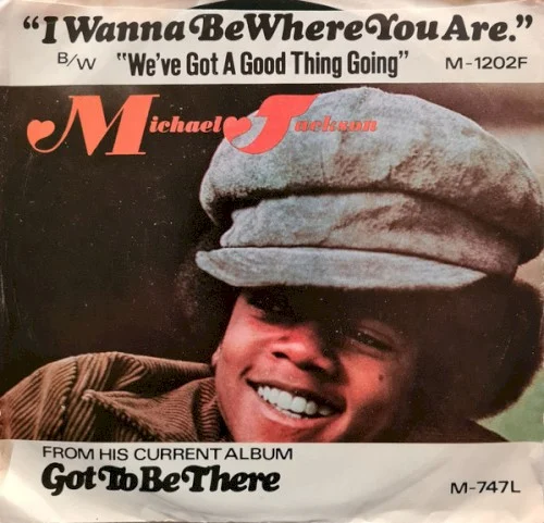 Michael Jackson: I Wanna Be Where You Are single cover