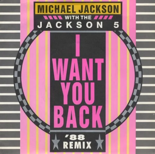 Michael Jackson: I Want You Back ’88 (remix) remix album cover
