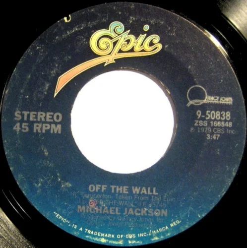 Michael Jackson: Off the Wall single cover