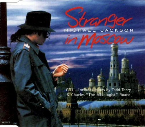 Michael Jackson: Stranger in Moscow single cover