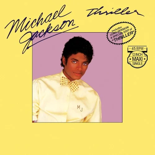 Michael Jackson: Thriller single cover