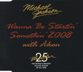 Michael Jackson: Wanna Be Startin’ Somethin’ 2008 single cover