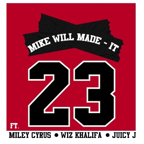 23 single cover by Miley Cyrus, released September 10, 2013 on Interscope Records