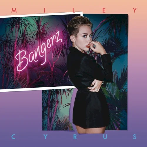 Bangerz album cover by Miley Cyrus, released October 4, 2013 on RCA, Legacy, Sony Music Entertainment Argentina S.A.