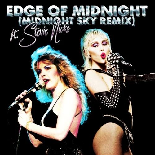 Edge of Midnight (Midnight Sky remix) remix album cover by Miley Cyrus, released November 6, 2020 on RCA