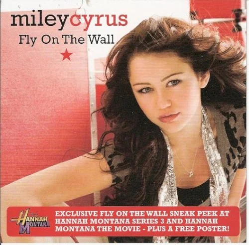 Fly on the Wall single cover by Miley Cyrus, released February 15, 2009 on Hollywood Records, Universal Music Group International