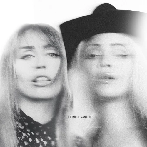 II MOST WANTED single cover by Miley Cyrus, released March 29, 2024 on Columbia, Parkwood Entertainment