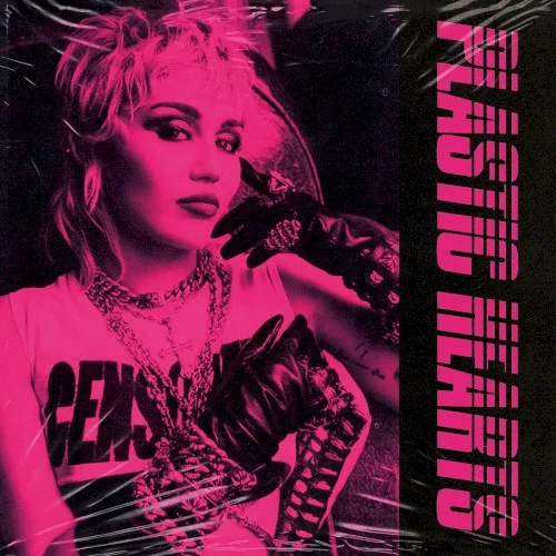 Plastic Hearts album cover by Miley Cyrus, released November 27, 2020 on RCA