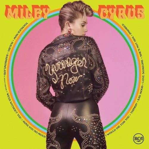 Younger Now album cover by Miley Cyrus, released September 28, 2017 on RCA