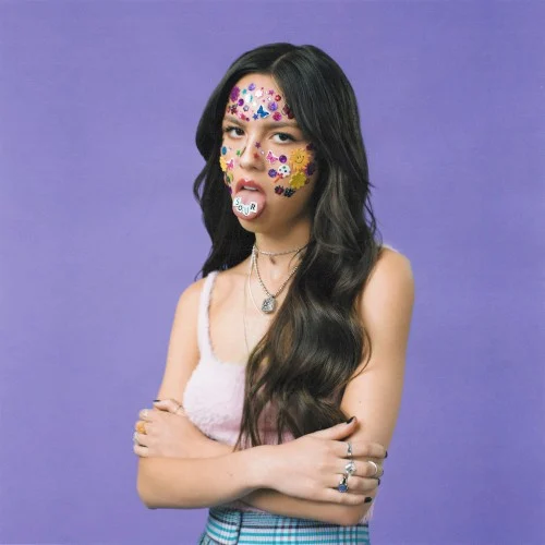 SOUR album cover by Olivia Rodrigo, released May 21, 2021 on 環球音樂, Geffen, Olivia Rodrigo PS