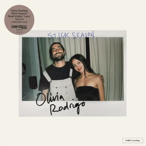 Stick Season / Lacy live album cover by Olivia Rodrigo, released April 20, 2024 on BBC, Geffen, Mercury Records