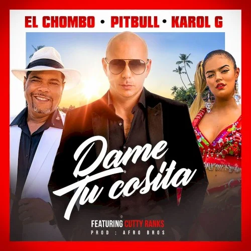 Pitbull: Dame tu cosita single cover