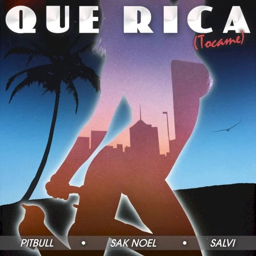 Pitbull: Que Rica (Tocame) single cover
