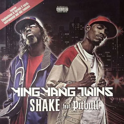 Pitbull: Shake single cover