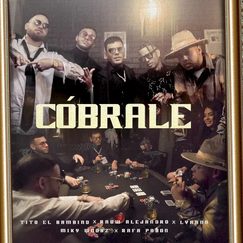 Cóbrale single cover by Rauw Alejandro, released January 4, 2020 on Rimas