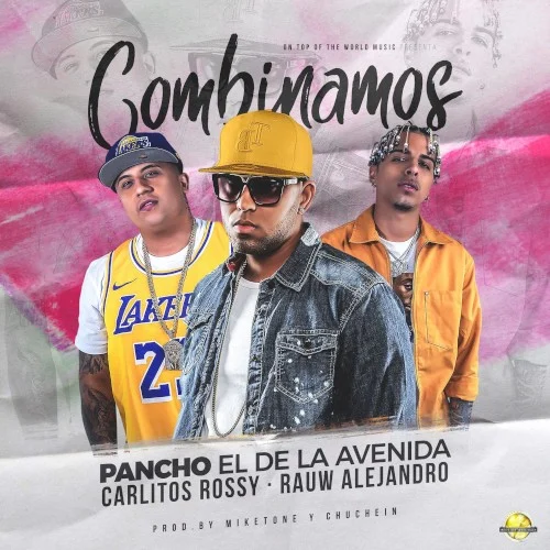Combinamos single cover by Rauw Alejandro, released November 30, 2018 on On Top of the World Music