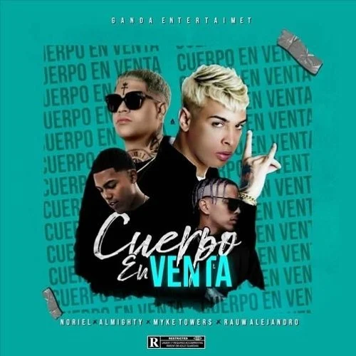 Cuerpo en venta single cover by Rauw Alejandro, released 2019