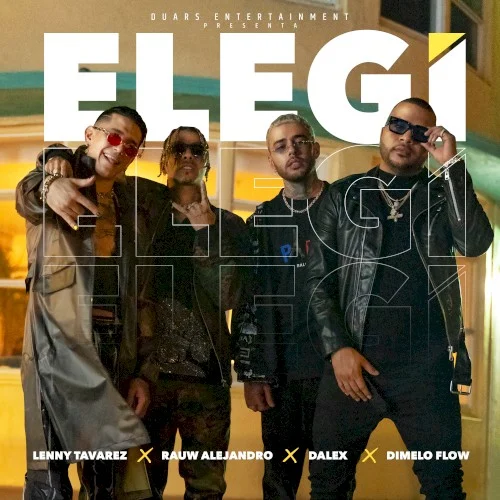 Elegí single cover by Rauw Alejandro, released March 26, 2020 on Sony Music | Latin