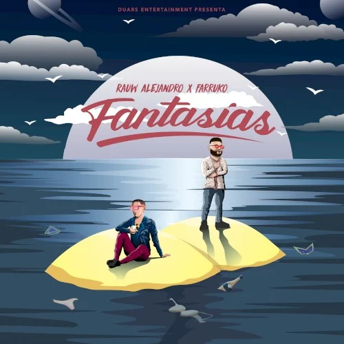 Fantasias single cover by Rauw Alejandro, released August 29, 2019 on Duars Entertainment