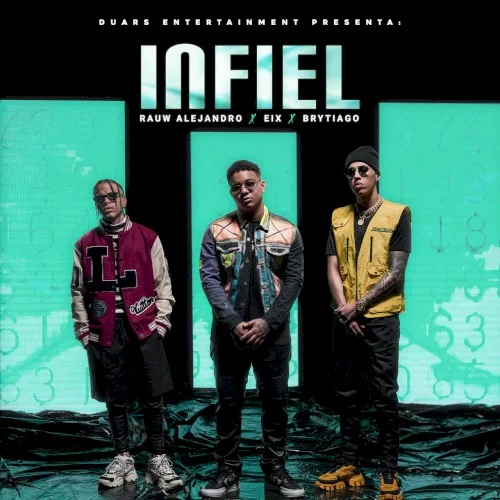 Infiel single cover by Rauw Alejandro, released December 20, 2019 on Duars Entertainment