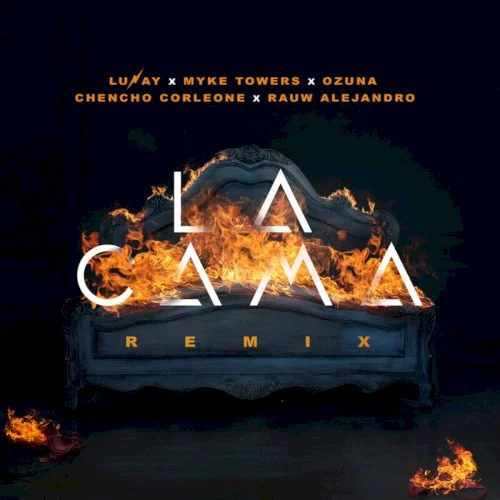 La cama (remix) remix album cover by Rauw Alejandro, released March 27, 2020 on Star Island
